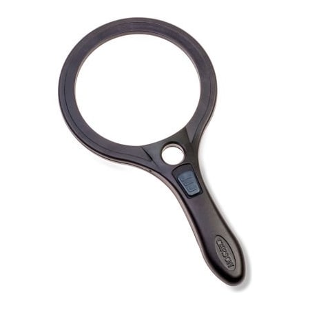 Carson Optical Carson Lume Series COB LED Magnifier, 4.5in with 2x / 7x Magnification, Black AS-95
